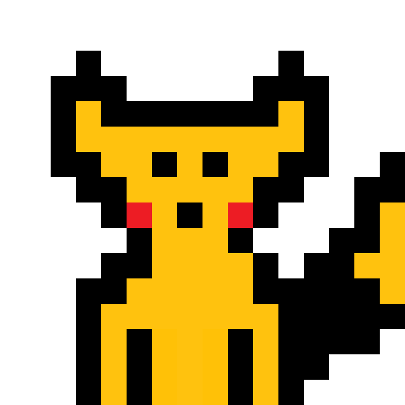 pikachupixelart